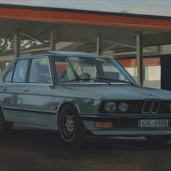 BMW e28, 2025, 65x90cm a/e PĀRDOTS