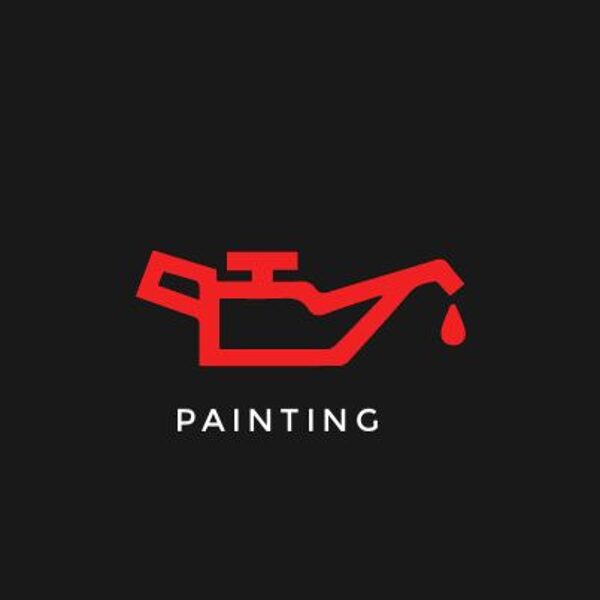 dripping oil painting